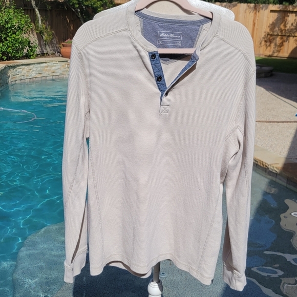 Nwot Eddie Bauer thermal shirt M - Picture 1 of 10